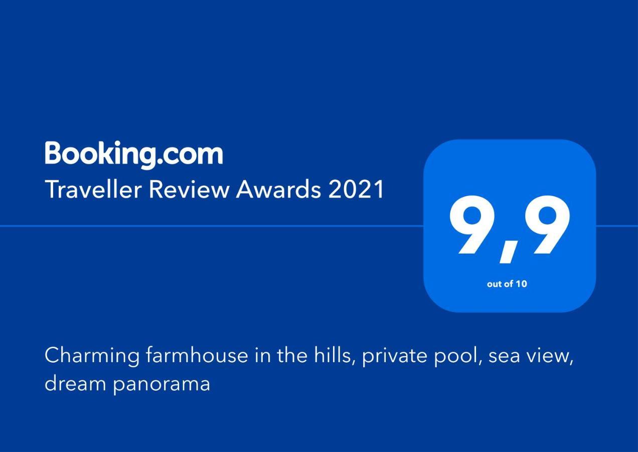 Charming Farmhouse In The Hills, Private Pool, Sea View, Dream Panorama Camaiore Exterior foto