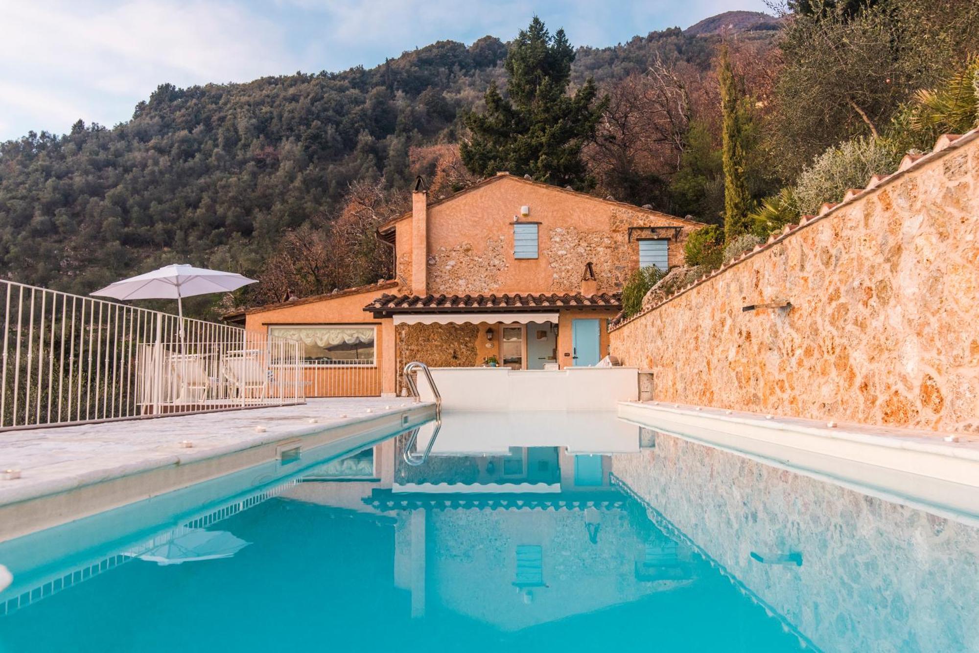 Charming Farmhouse In The Hills, Private Pool, Sea View, Dream Panorama Camaiore Exterior foto