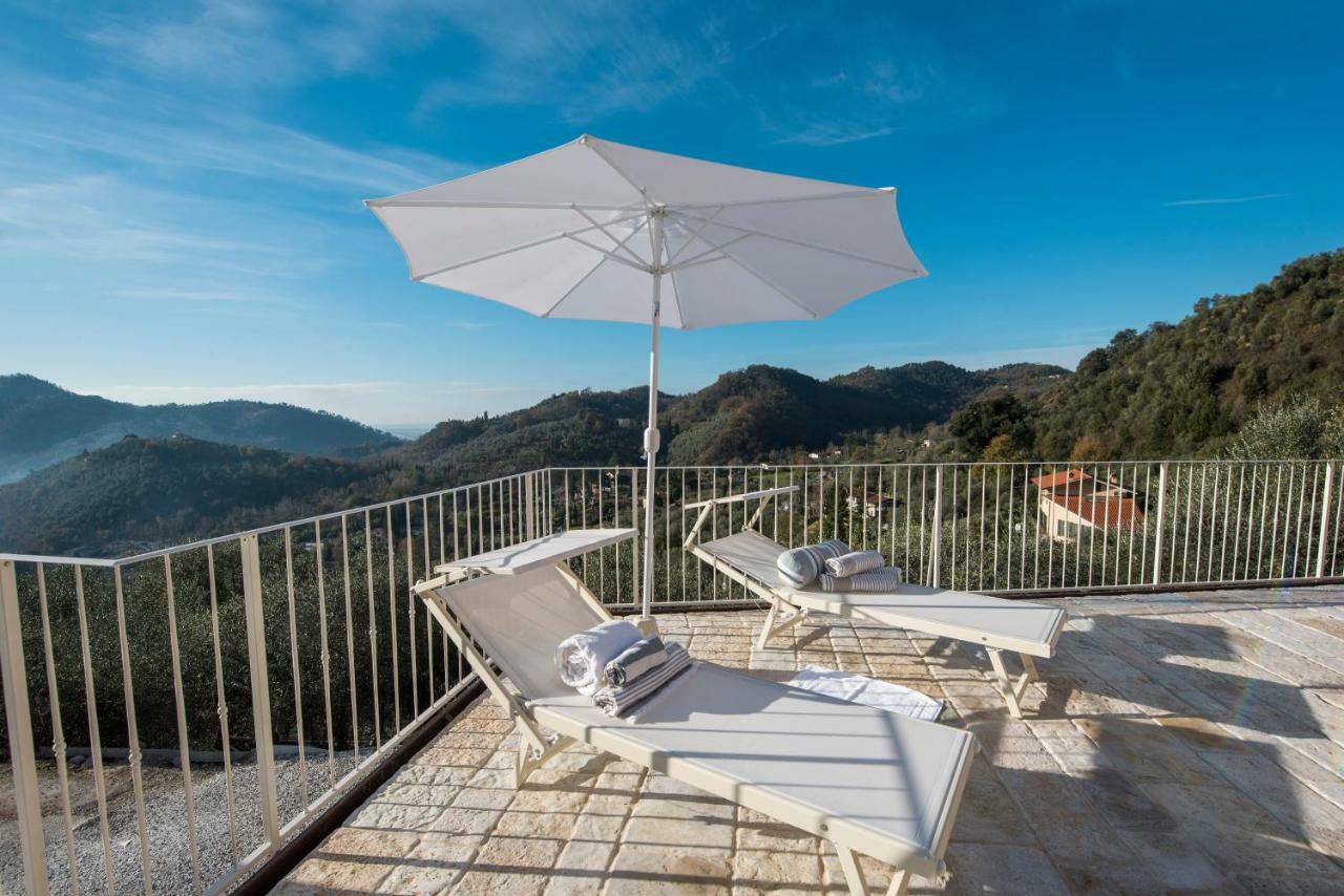 Charming Farmhouse In The Hills, Private Pool, Sea View, Dream Panorama Camaiore Exterior foto