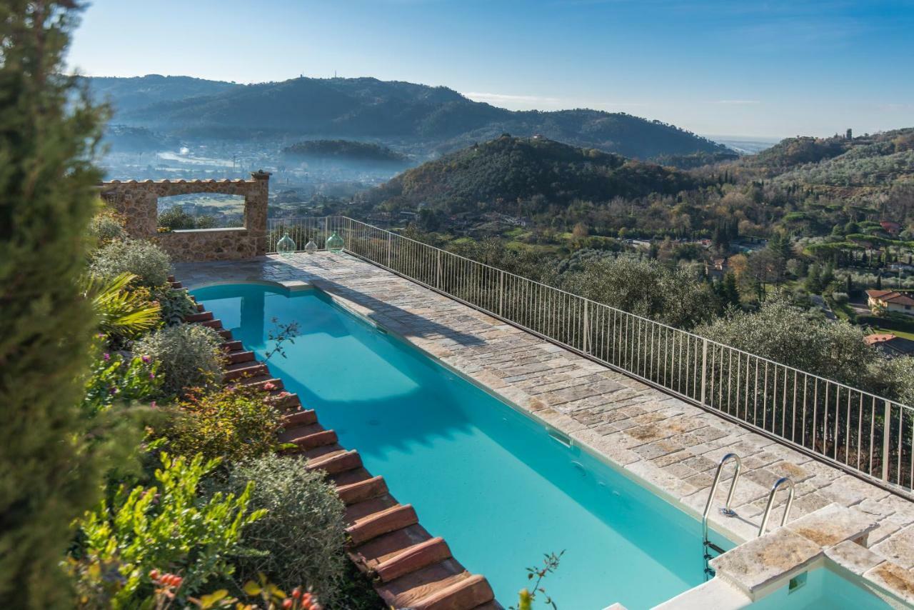 Charming Farmhouse In The Hills, Private Pool, Sea View, Dream Panorama Camaiore Exterior foto