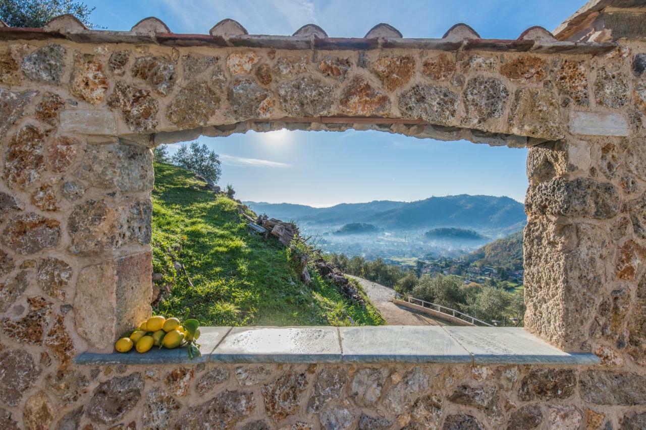 Charming Farmhouse In The Hills, Private Pool, Sea View, Dream Panorama Camaiore Exterior foto