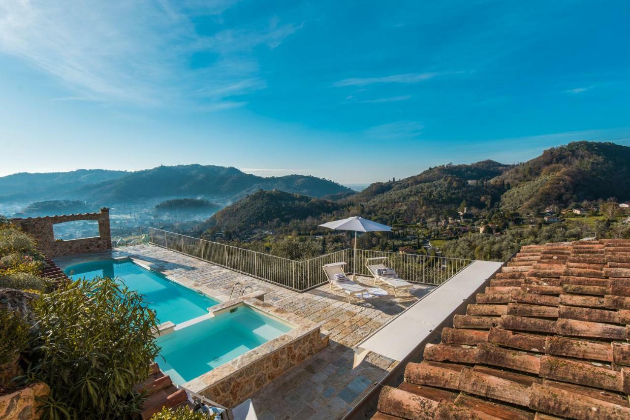 Charming Farmhouse In The Hills, Private Pool, Sea View, Dream Panorama Camaiore Exterior foto